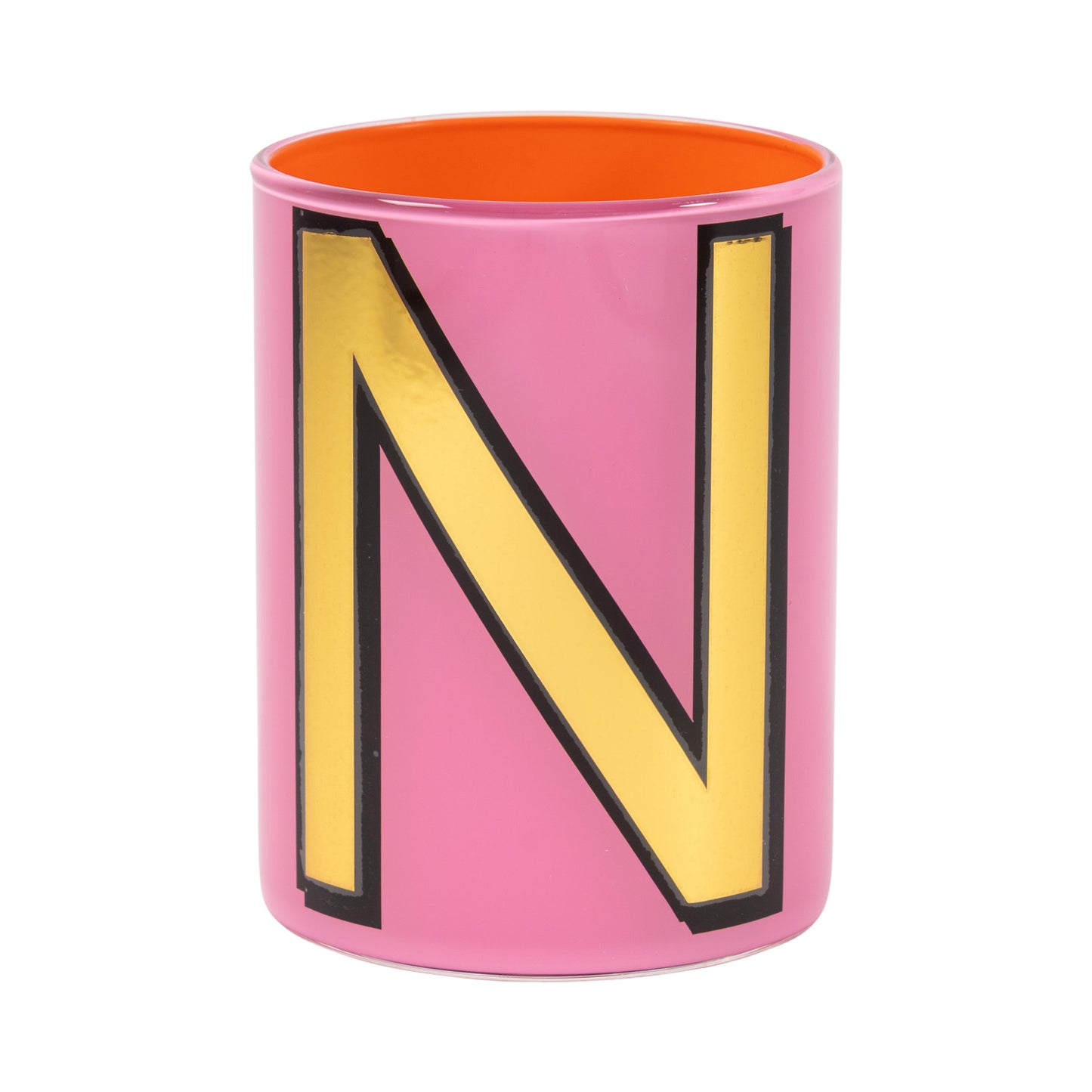 Alphabet Brush Pot - N