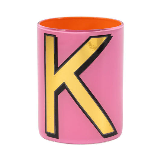 Alphabet Brush Pot - K