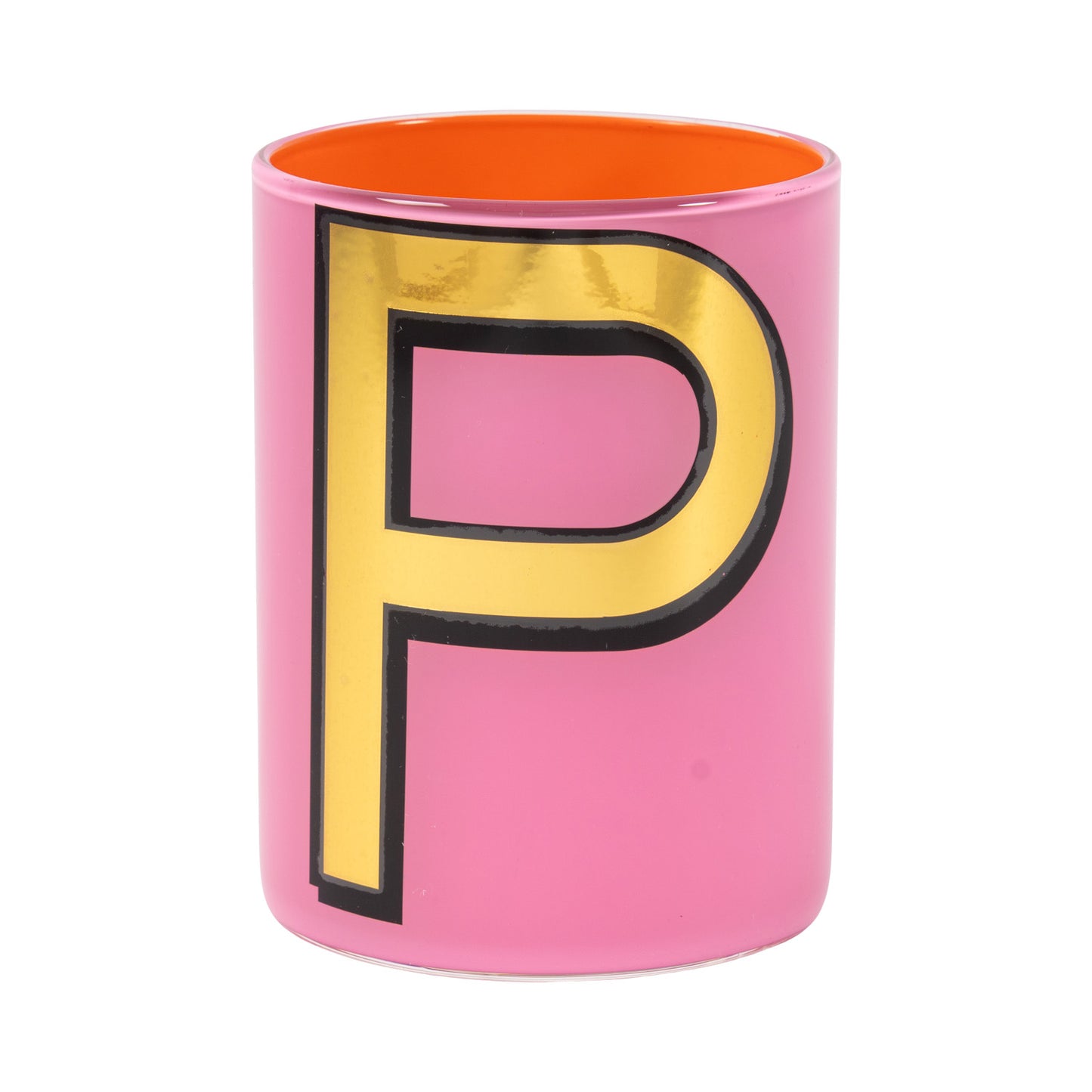 Alphabet Brush Pot - P