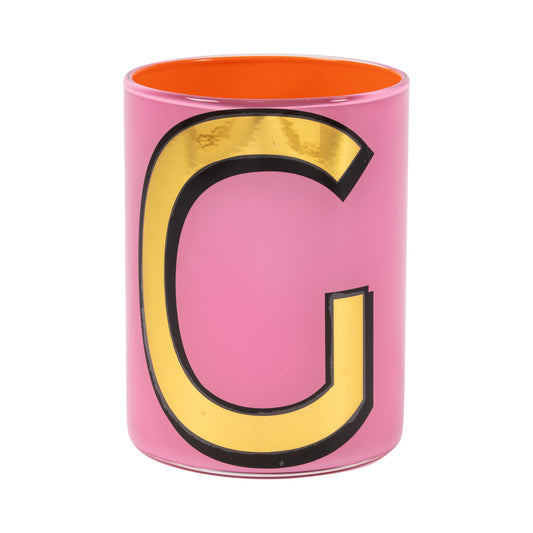 Alphabet Brush Pot - G