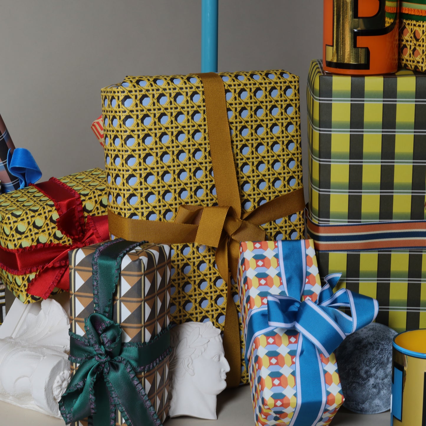 Regency Caning - 5 Sheets Of Jasper Green Paper