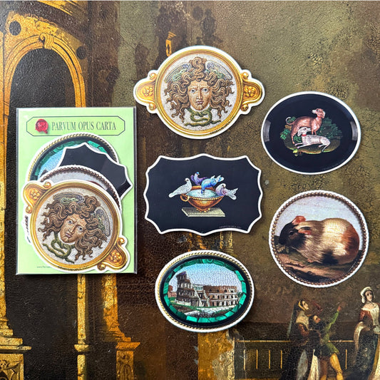 Micromosaic Stickers, Set of 5