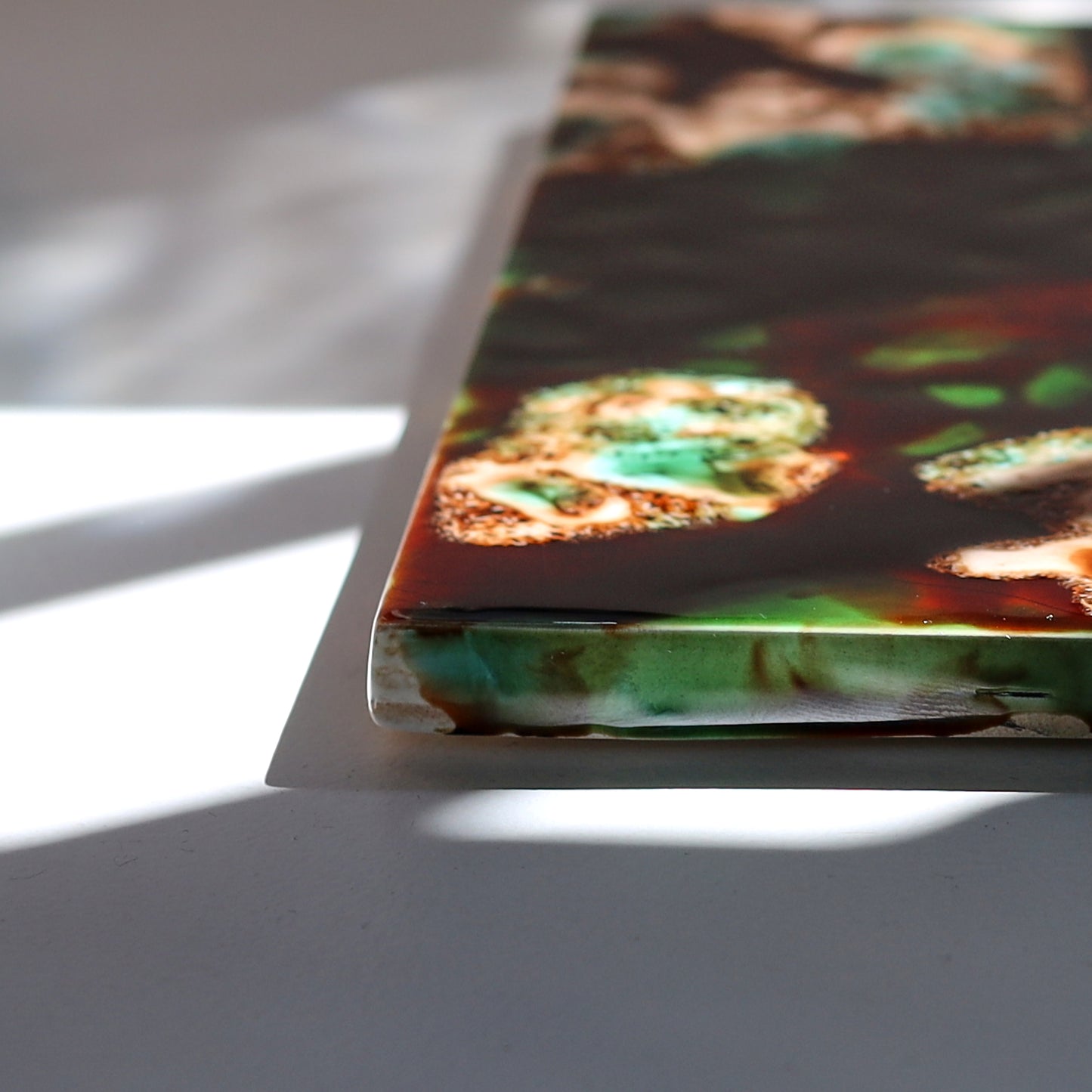 Mottled Earthenware Trivet