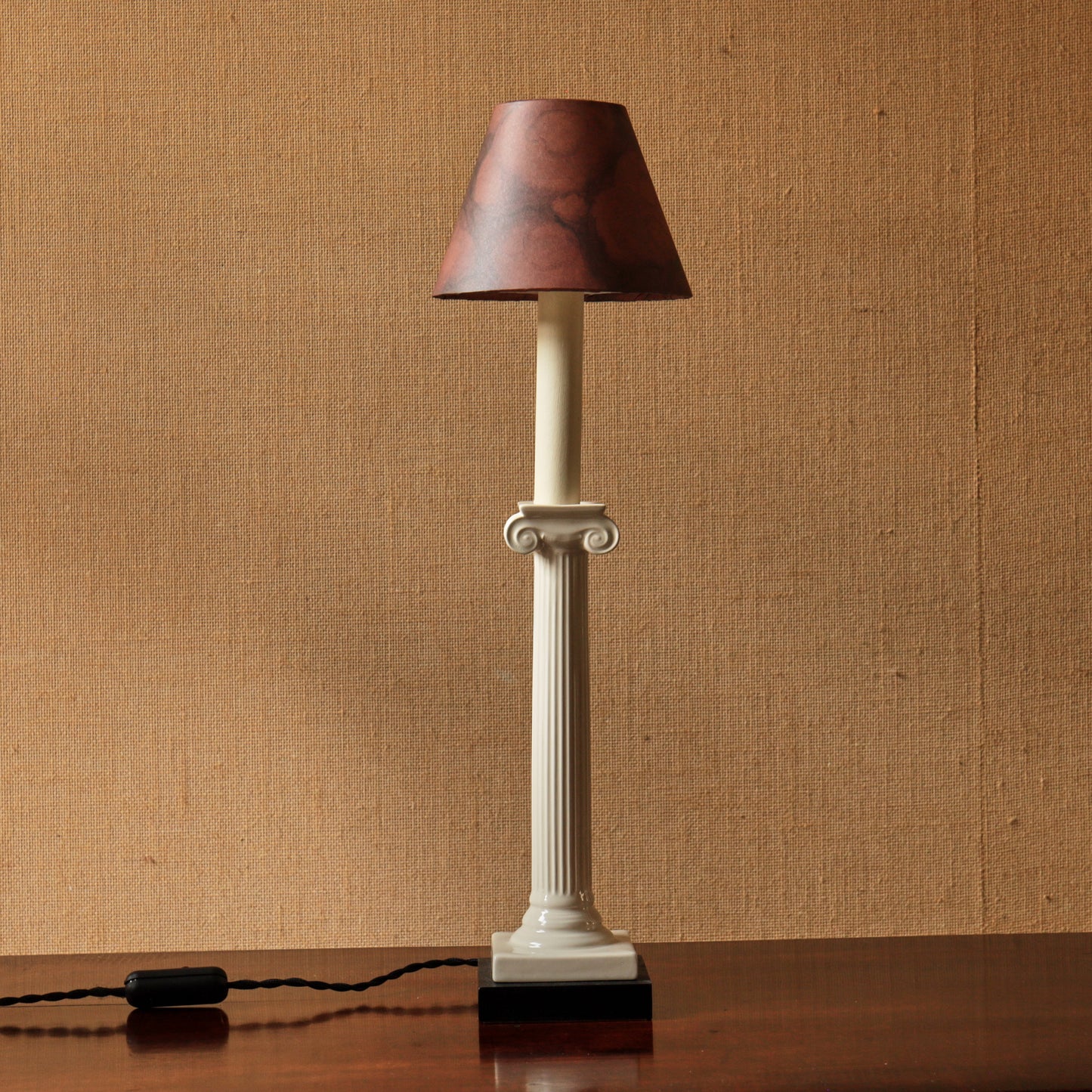 6” Rosso Verona Card Lampshade