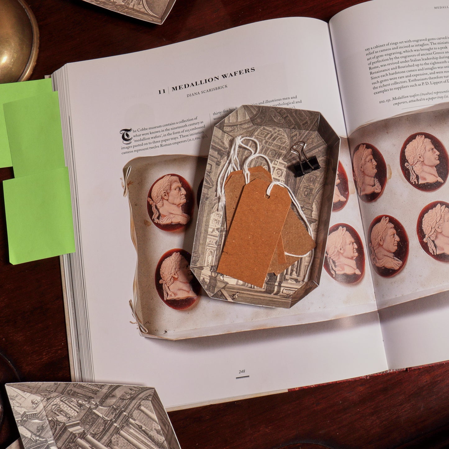 Portable Paper Trays - Set Of Four - Piranesi