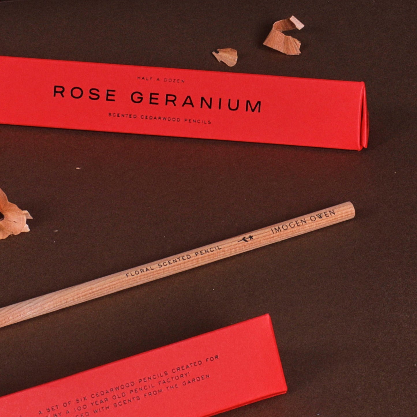 Rose Geranium Scented Pencils