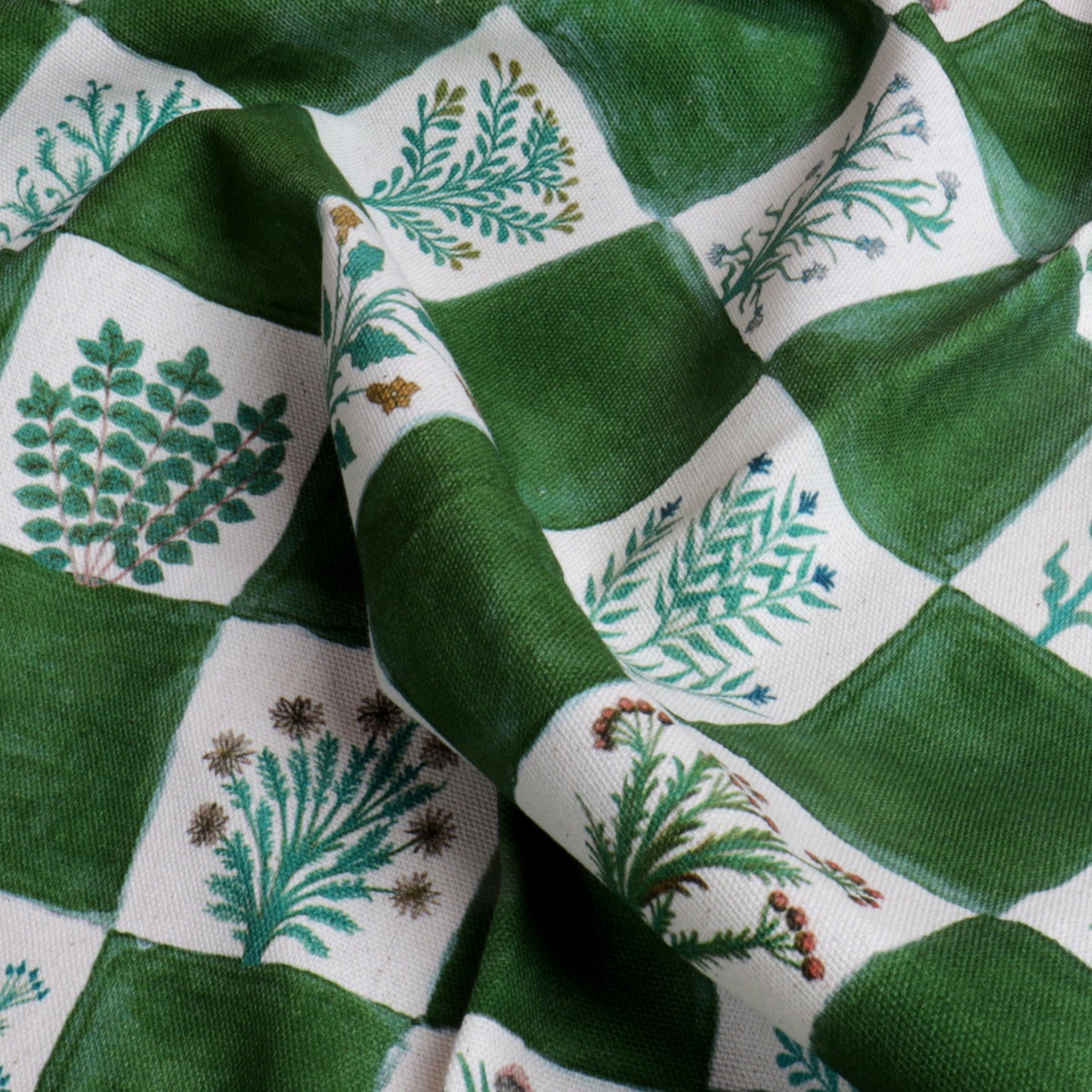 15th Century Illustrated Herbs Tea Towel