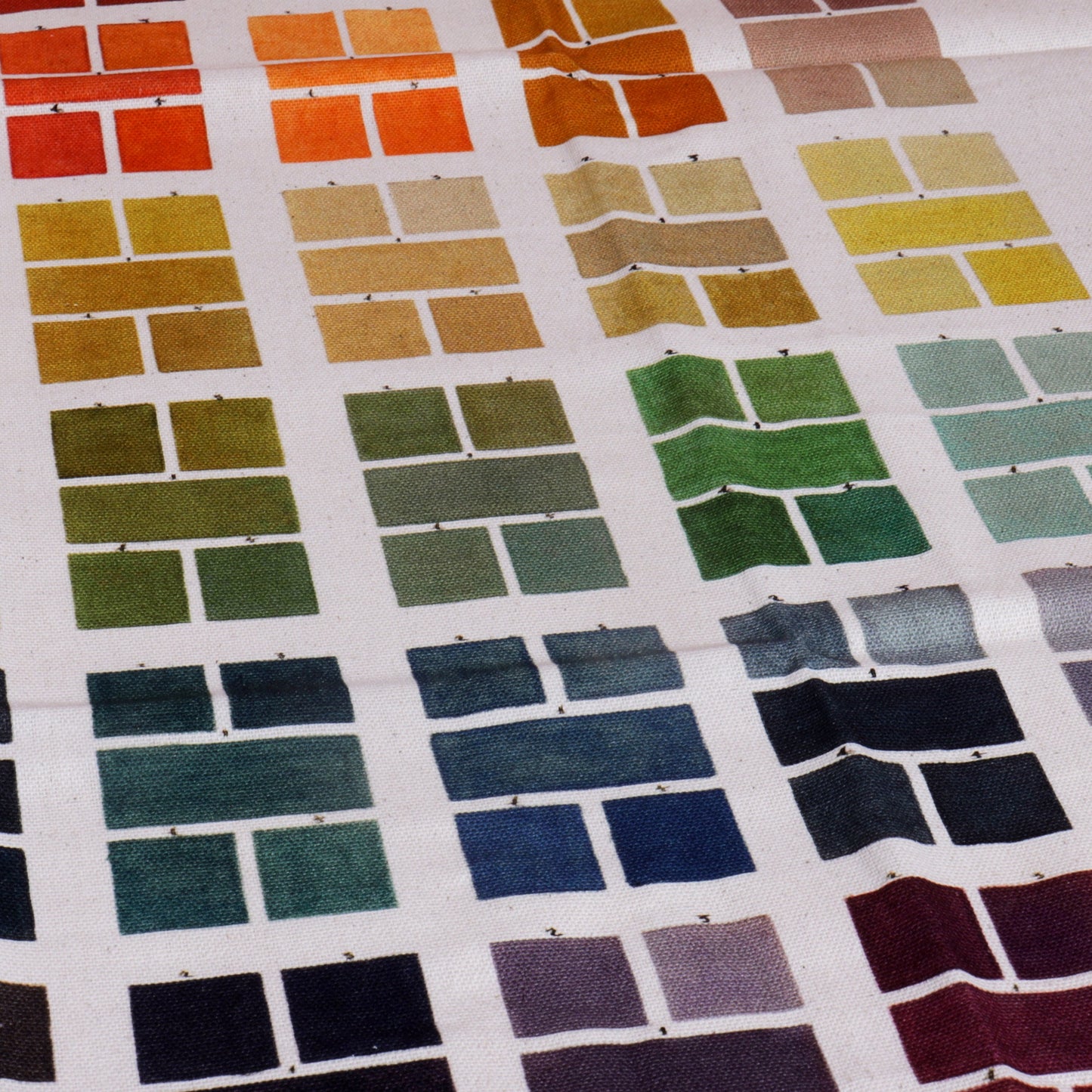 Watercolour Swatches Tea Towel