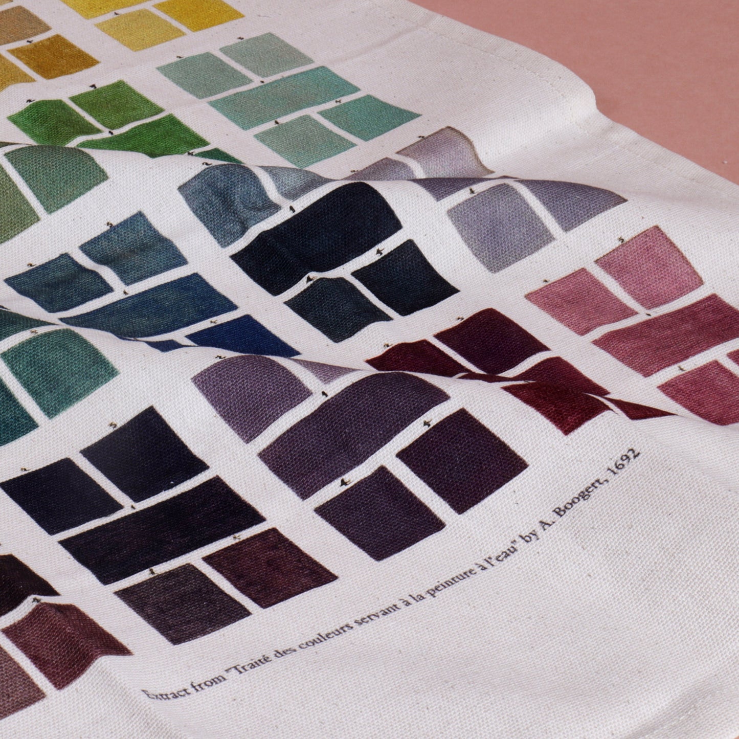 Watercolour Swatches Tea Towel