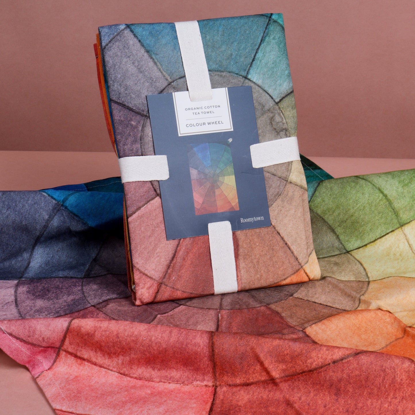 Colour Theory Colour Wheel Tea Towel