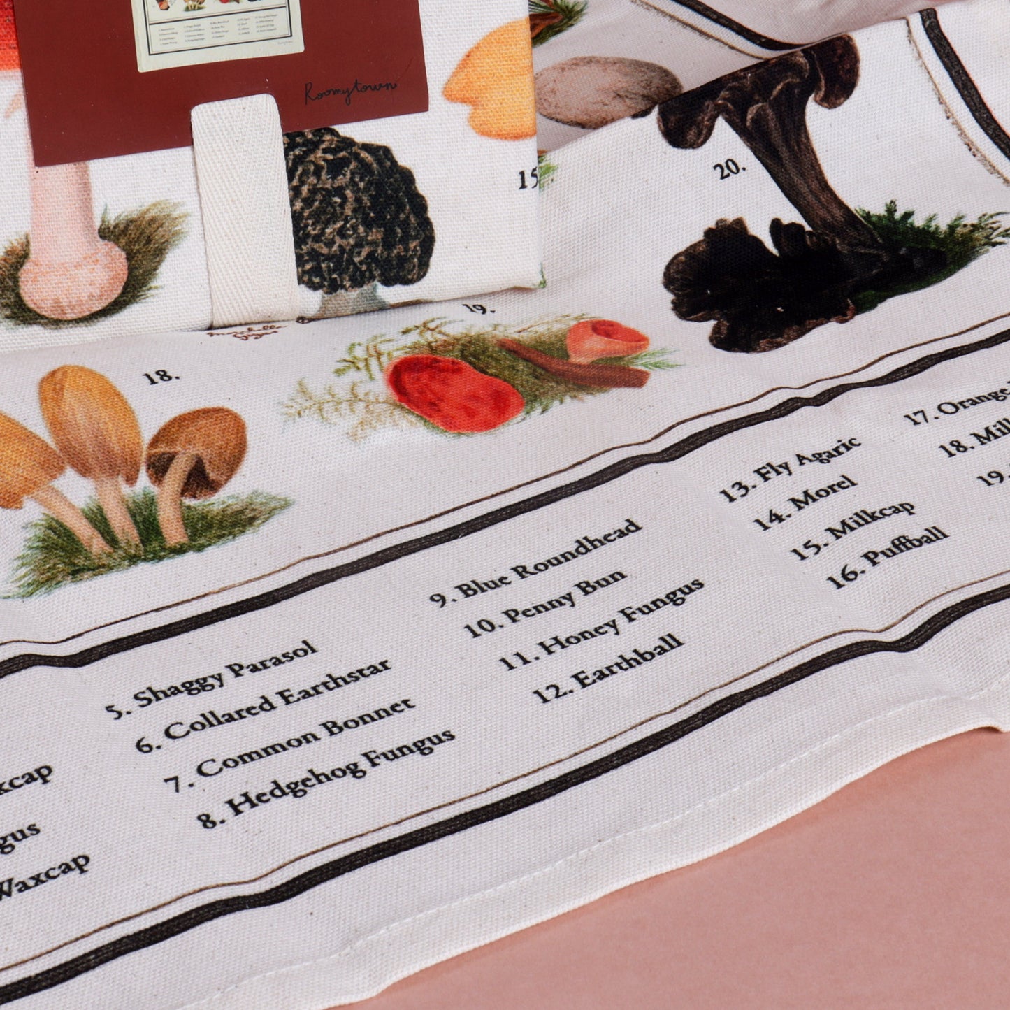 Fungi Print Tea Towel