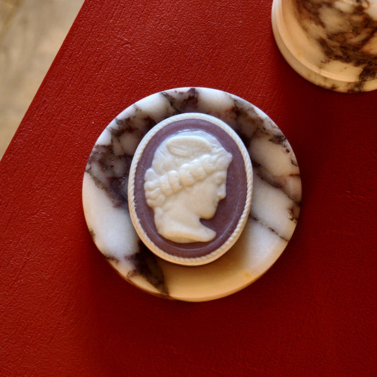 Marble Soap Dish  - Round