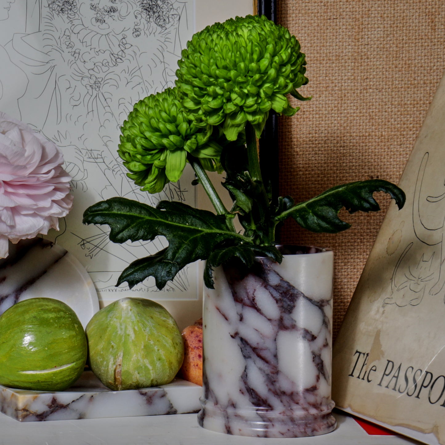 The Museum Marble Beaker