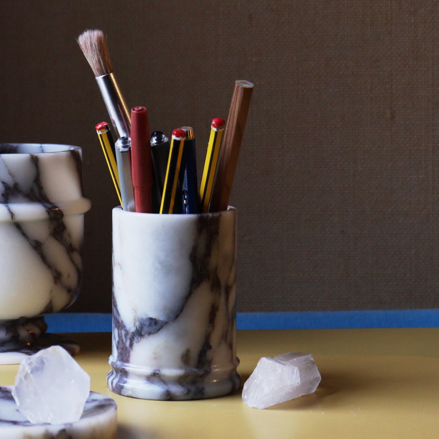 The Museum Marble Beaker