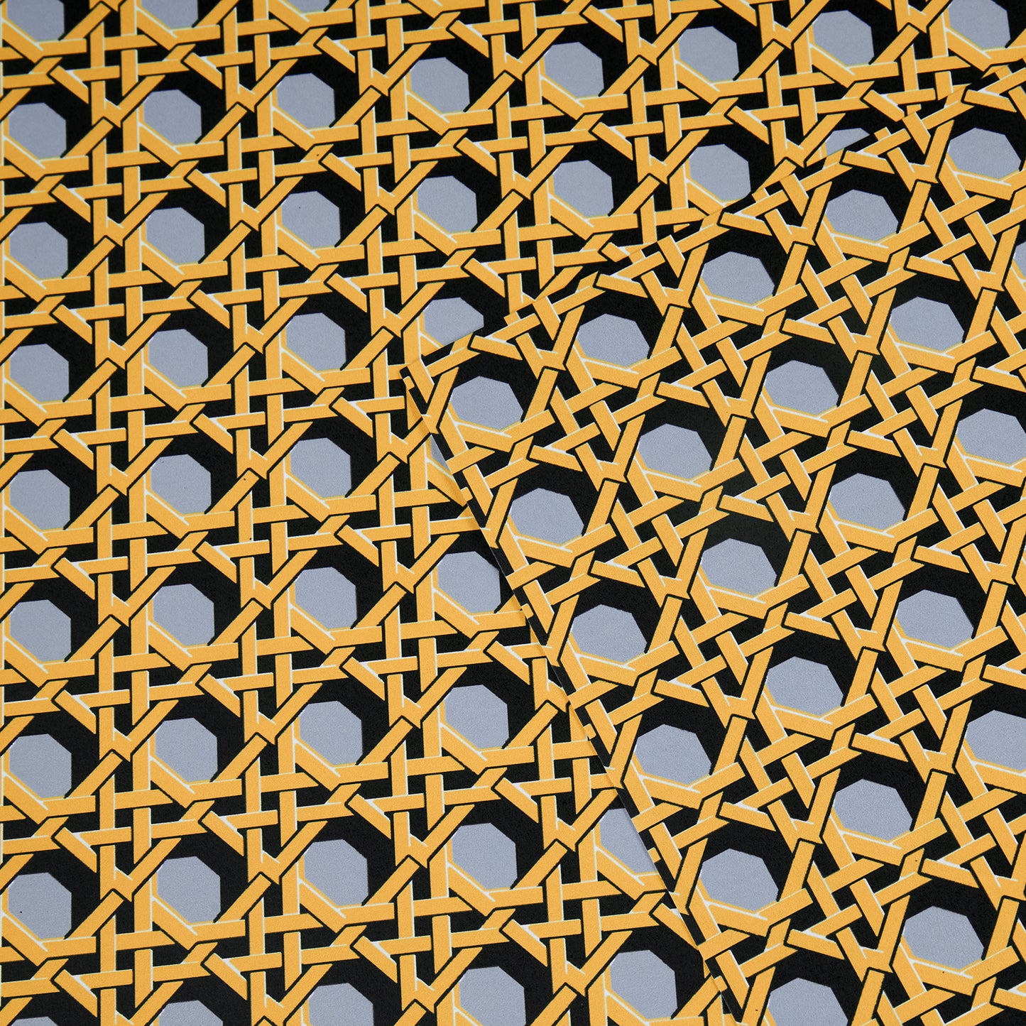 Regency Caning Wallpaper - Wedgwood Blue