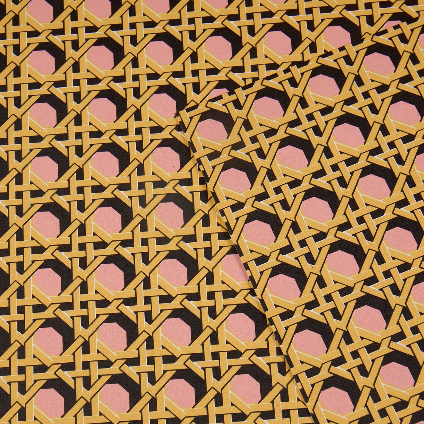 Regency Caning Wallpaper - Pink
