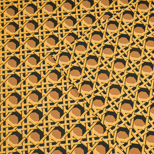 Regency Caning Wallpaper - Jasper Red