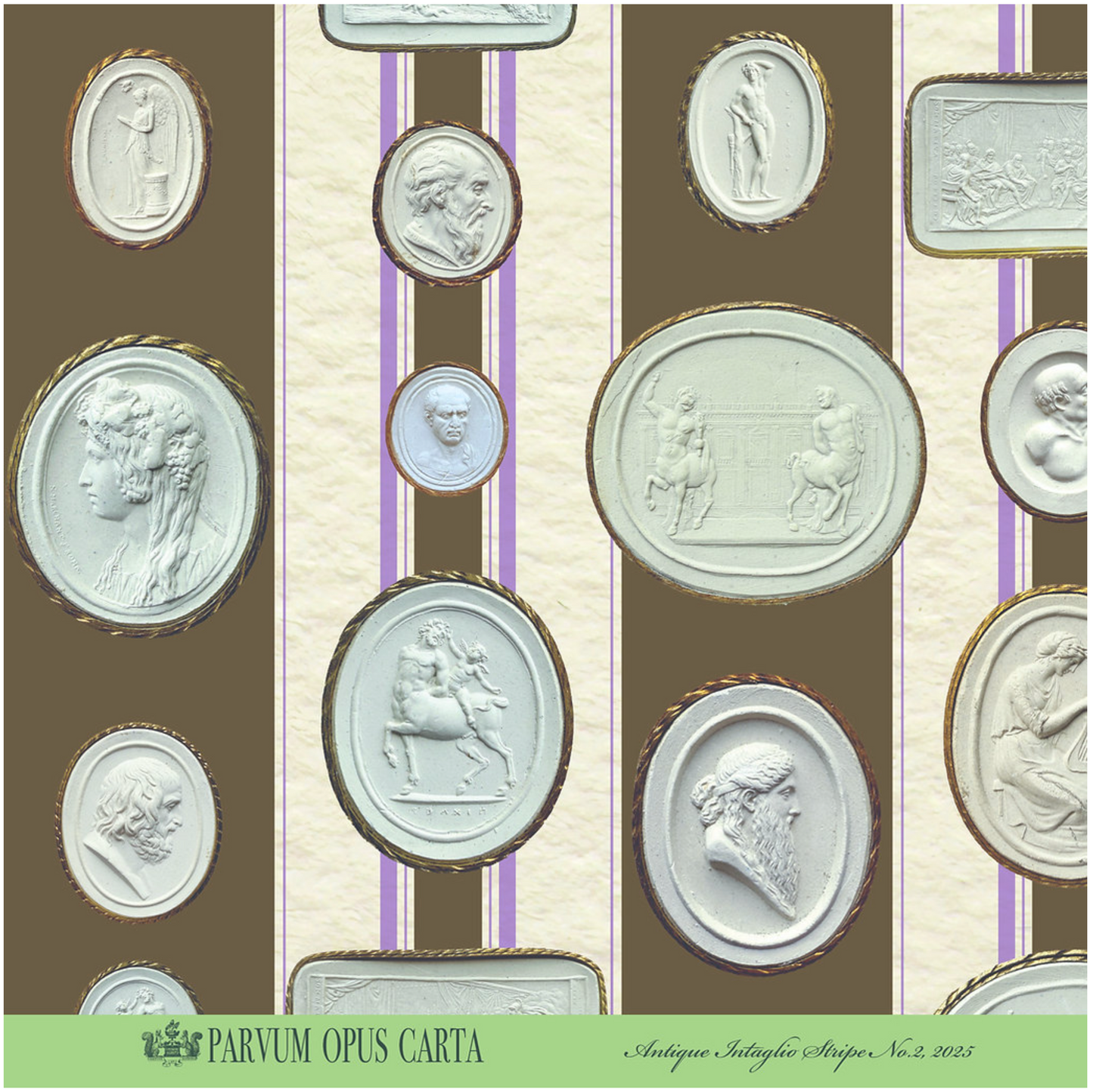 Intaglio Stripe No. 2. Paper