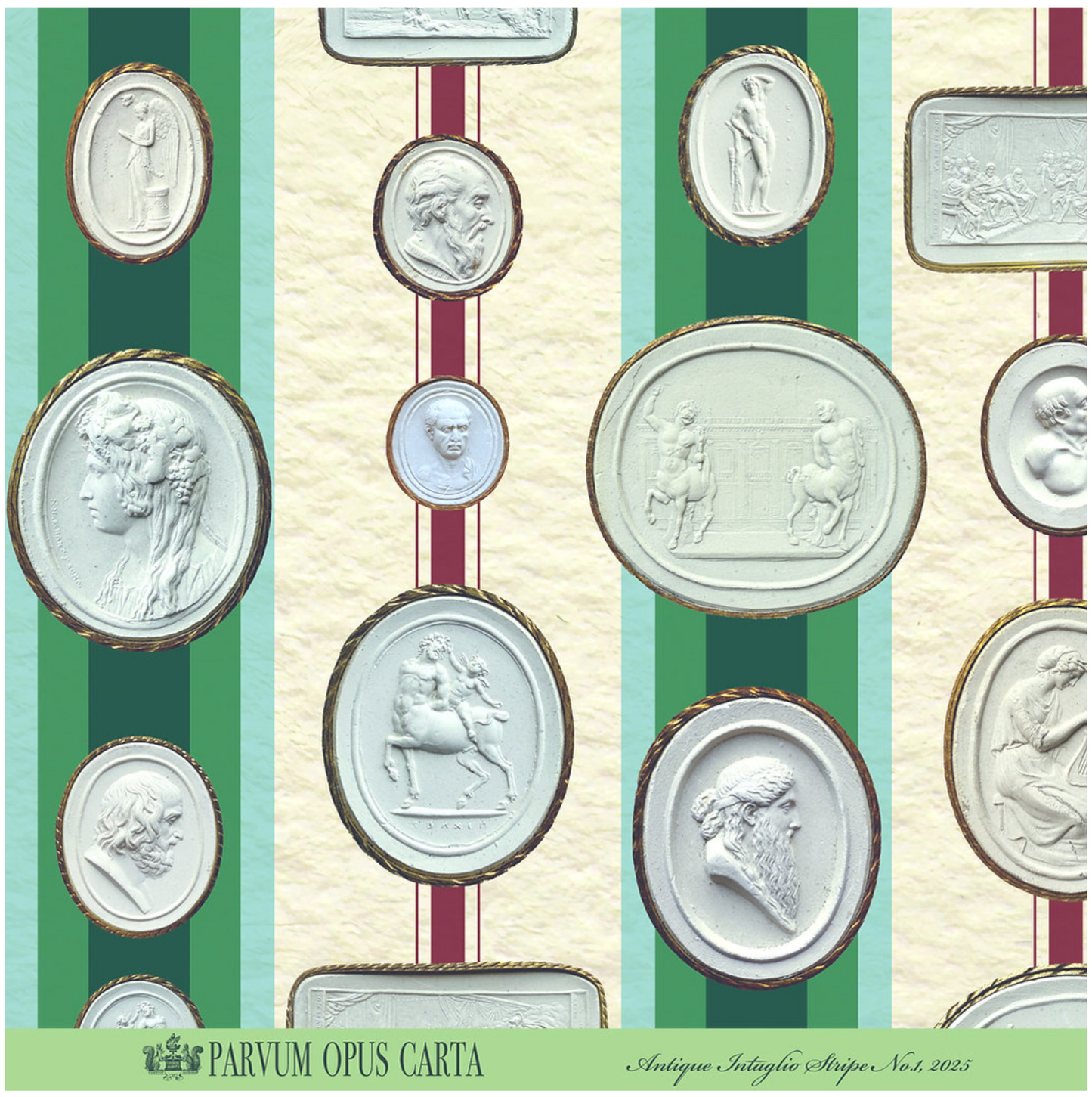 Intaglio Stripe No. 1. Paper