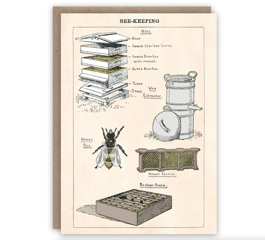 Beekeeping - Greeting Card