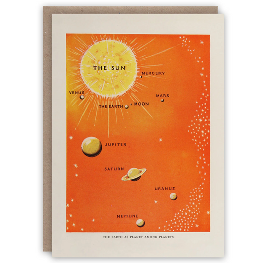 The Planets - Greeting Card