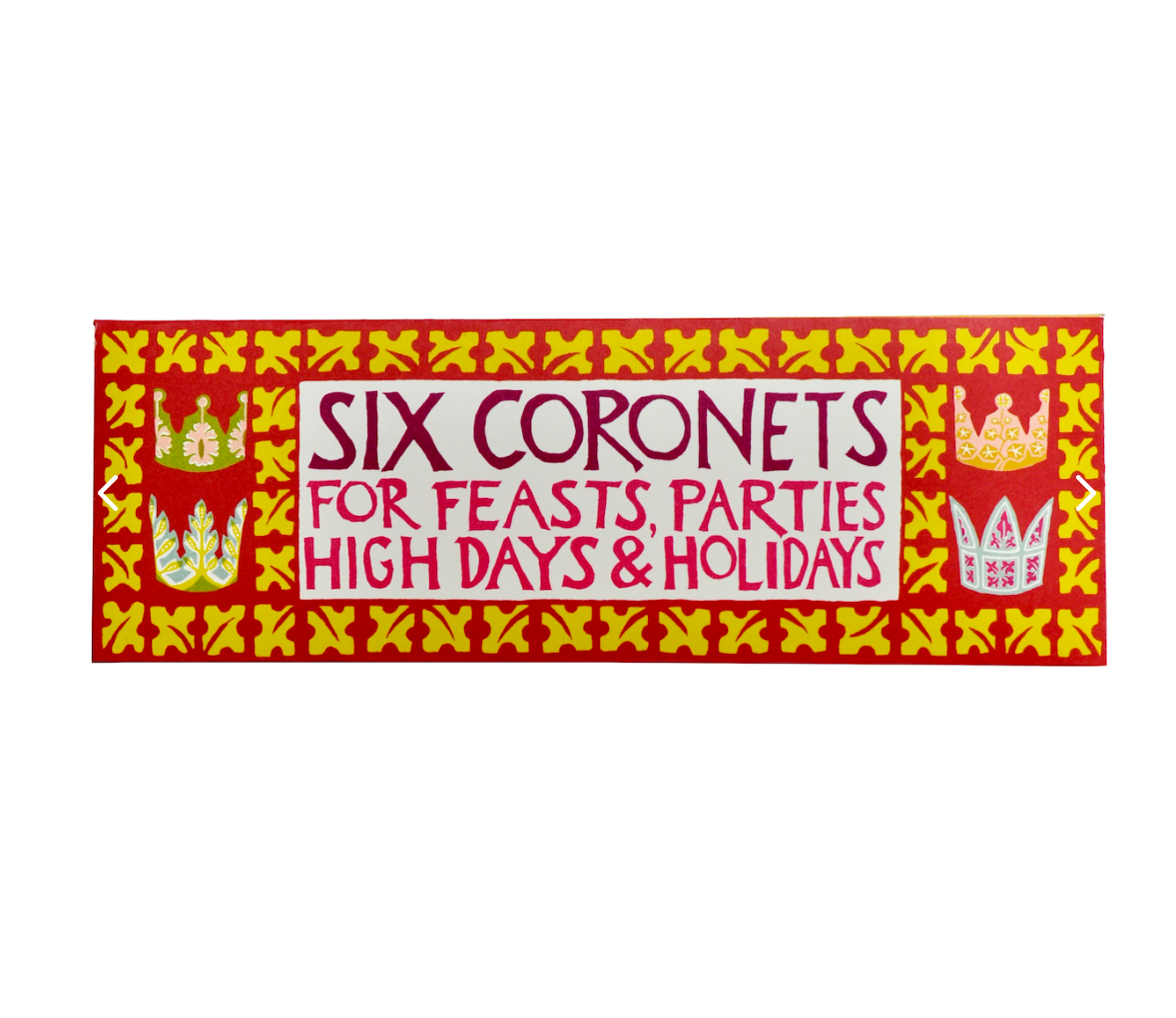Six Paper Coronets