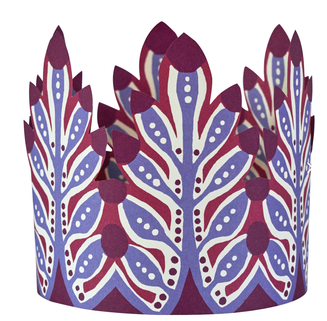 Six Paper Coronets