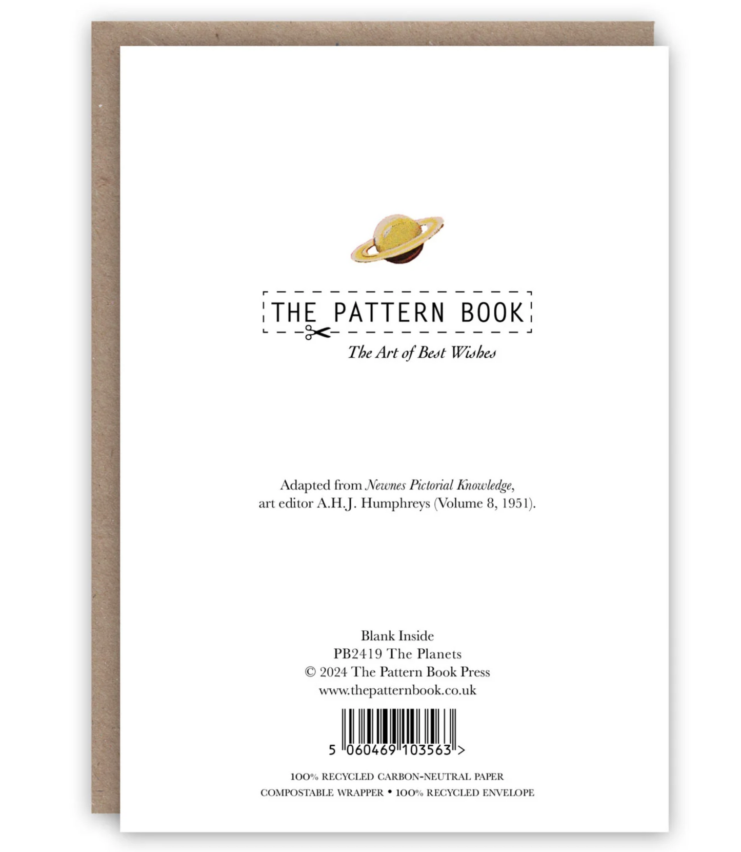 The Planets - Greeting Card