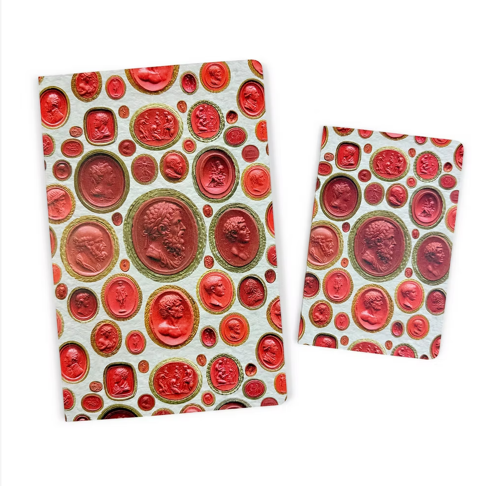 Sulphur on Ivory Digest-Sized Notebook