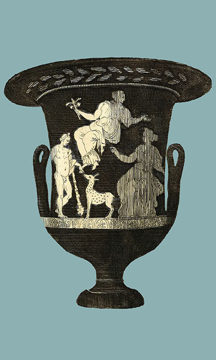 Greek Urn Print - Opal I