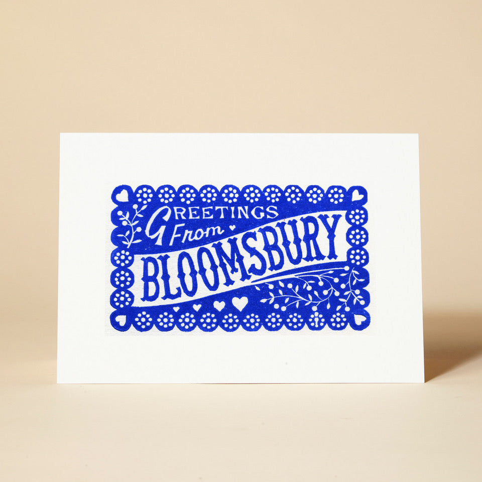 'Greetings from Bloomsbury'