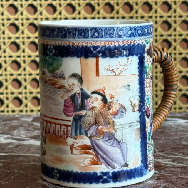 An 18th Century Qing Dynasty Porcelain Mug