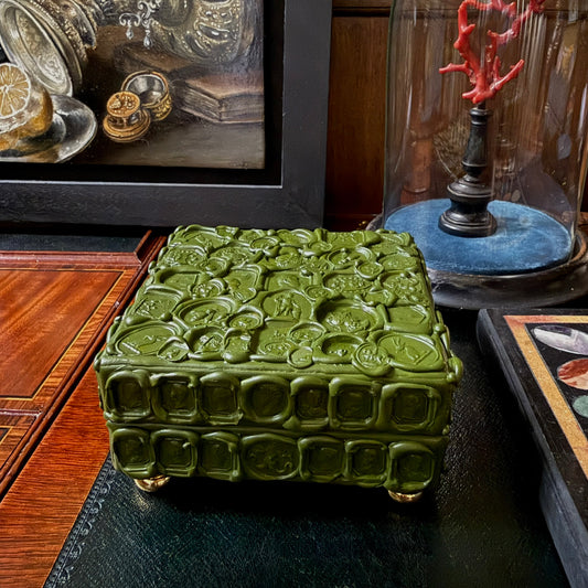 Wax Seal Stamp Box - Green