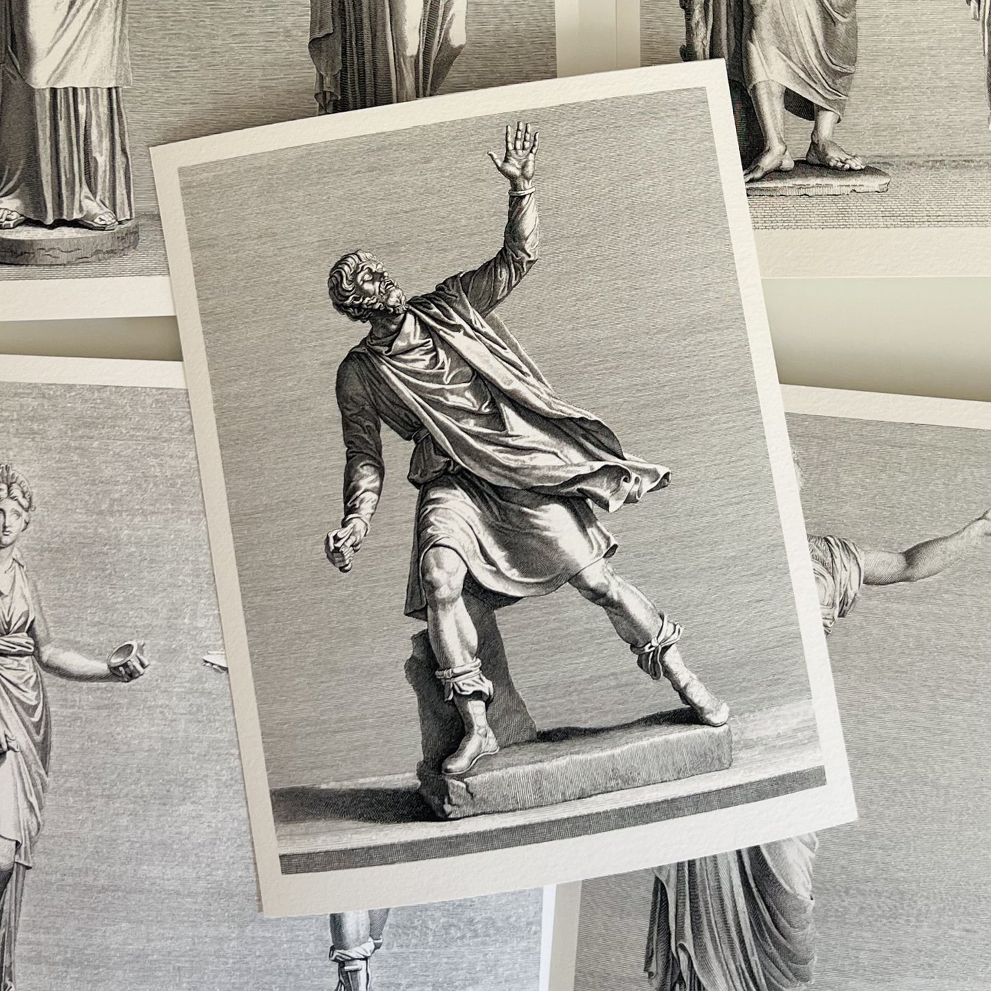 Classical Statue Giclée Print