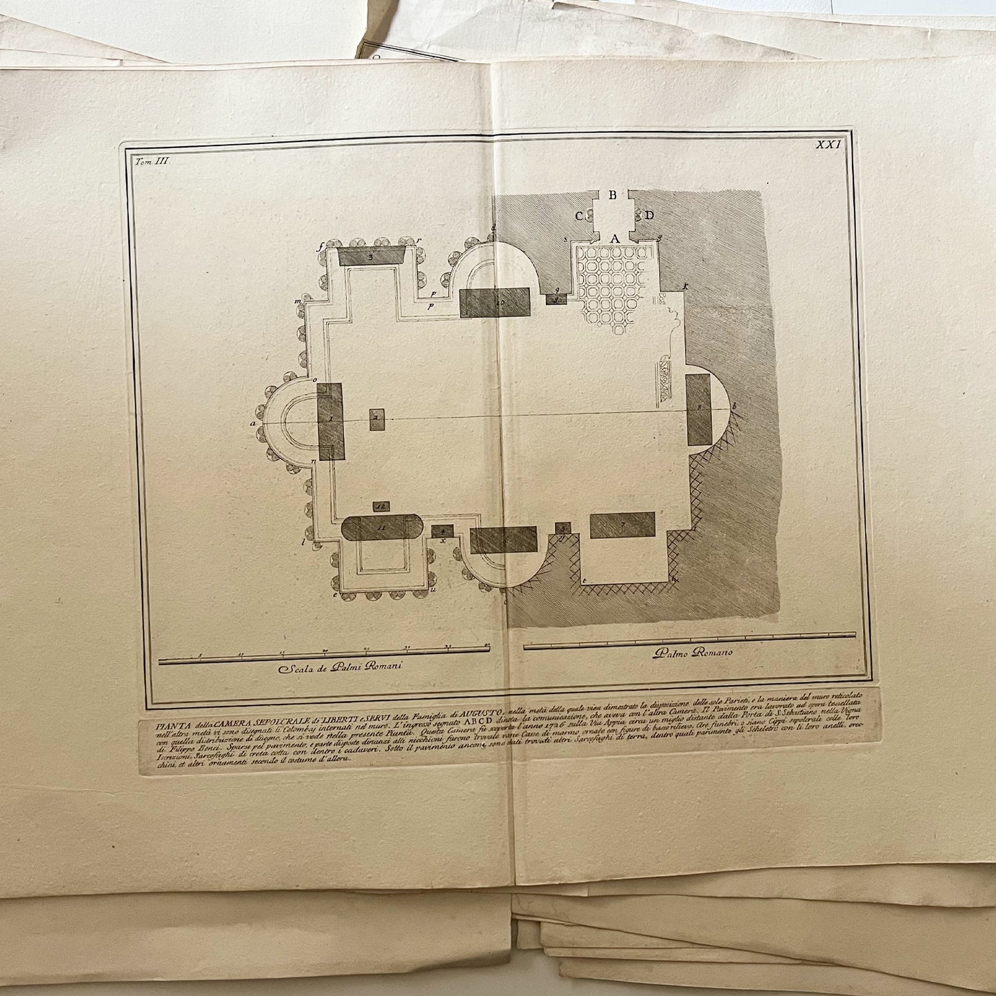 Piranesi. Original Etching 1780-1809