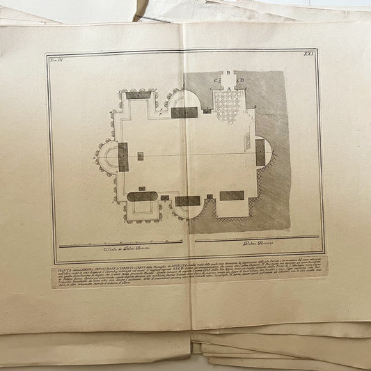 Piranesi. Original Etching 1780-1809