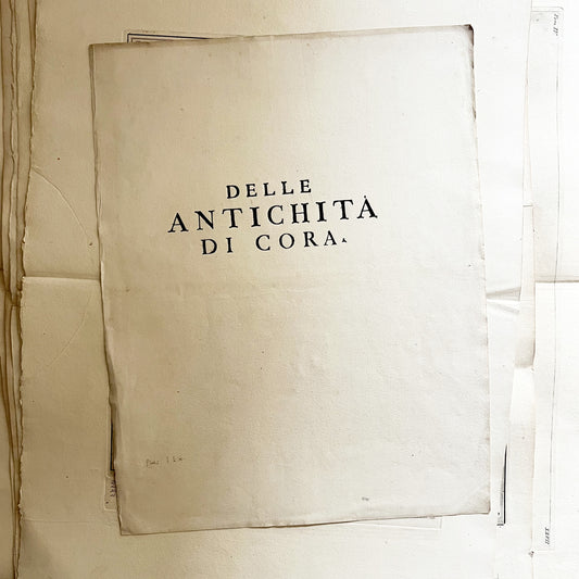 Piranesi. Original Etching 1780-1809