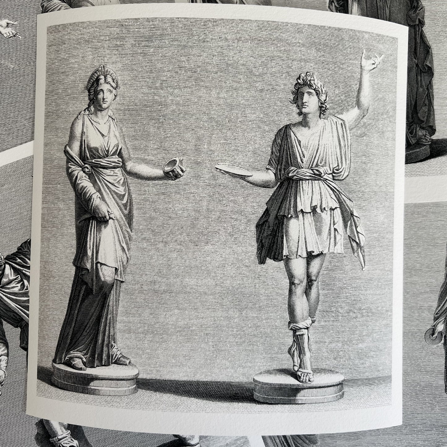 Classical Statue Giclée Print