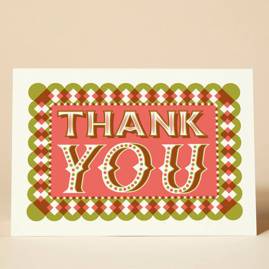 Pack of 10 'Thank You' Cards