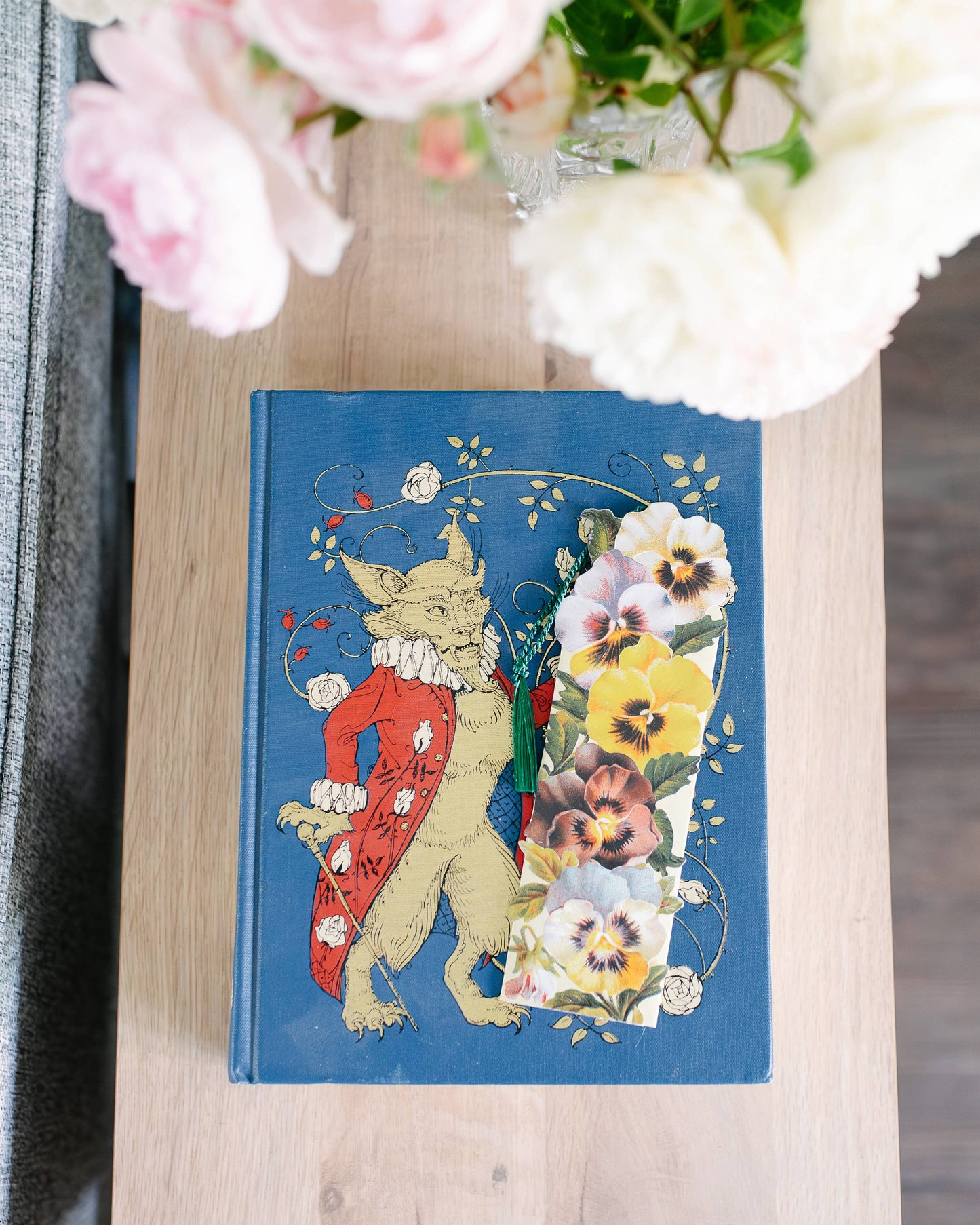 Pansies Bookmark Ccard