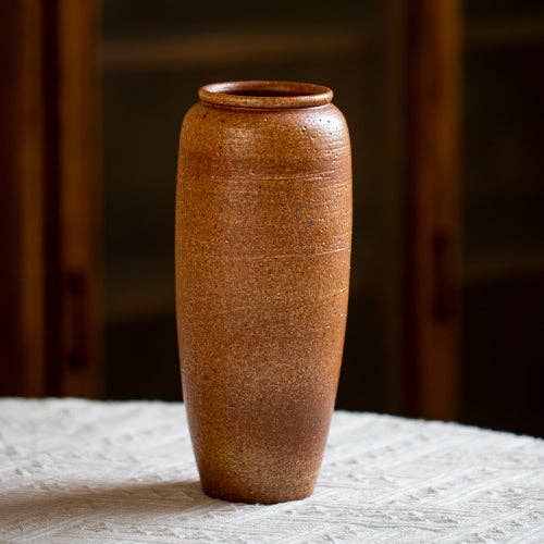 Handmade Stoneware Brown Vase I