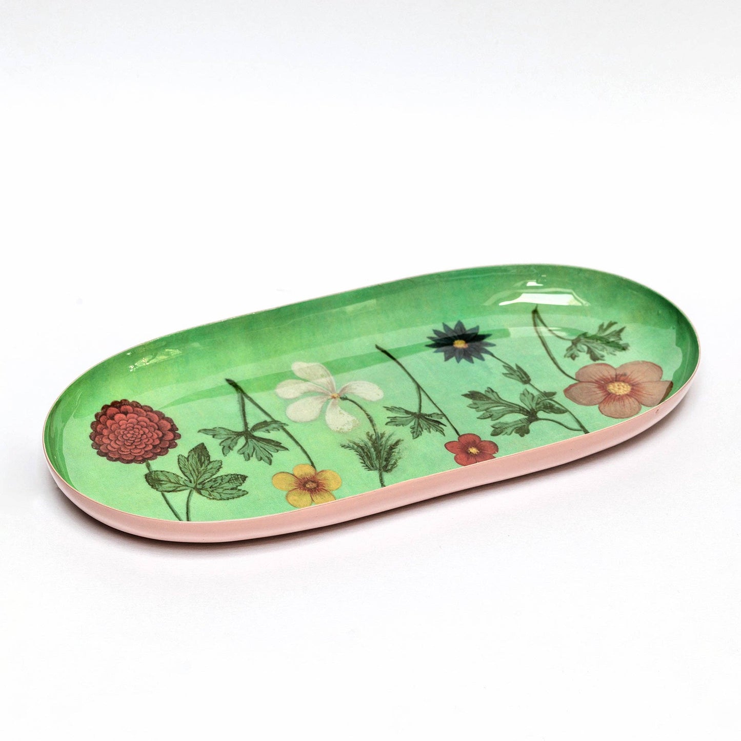 Enamel Printed Tray - Festival of Flowers