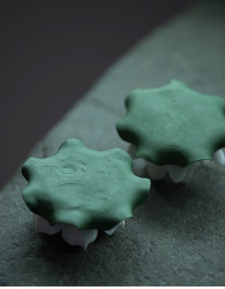 Handmade White Lotus Incense Holder