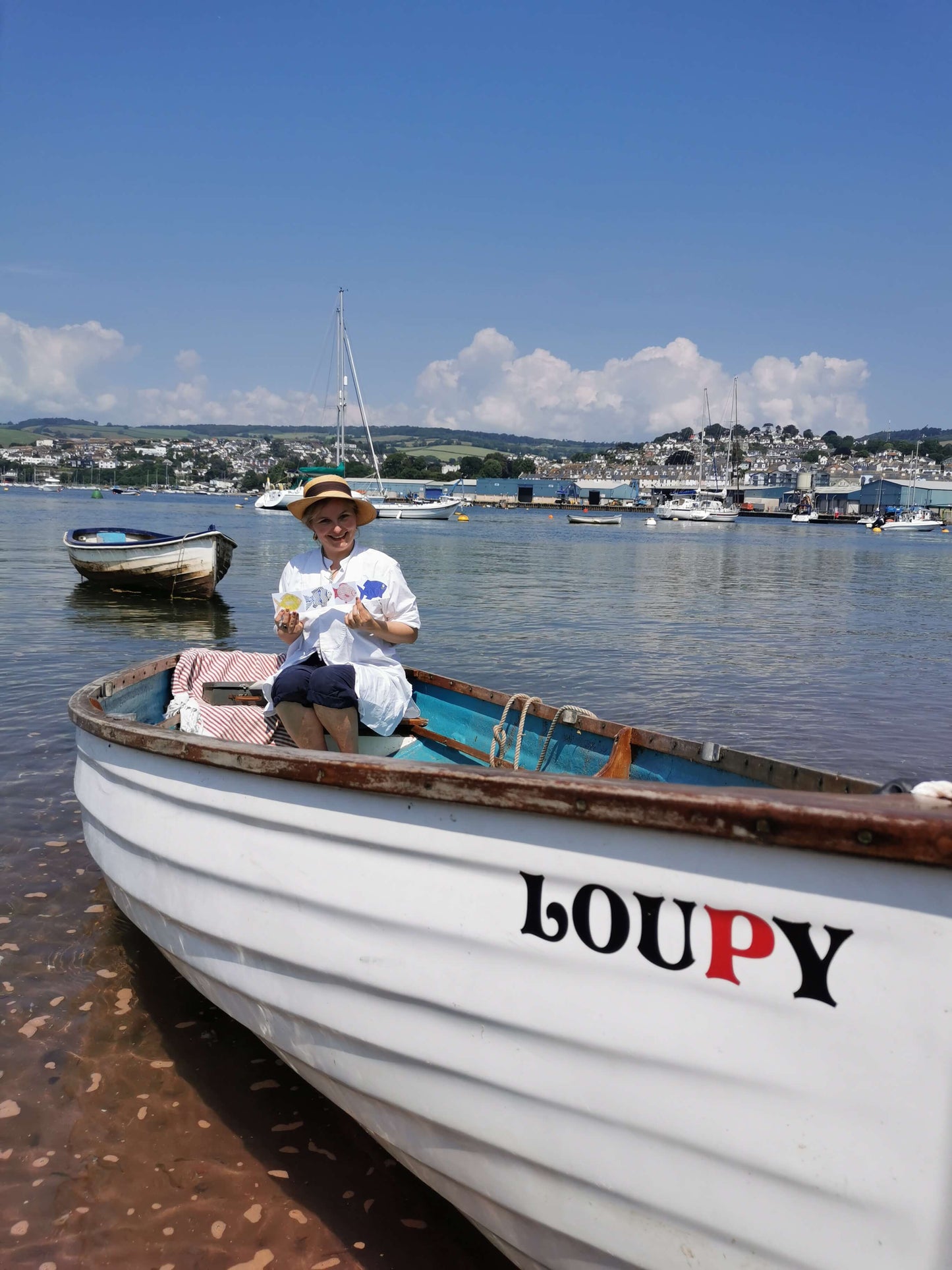 Fish Concertina Greeting Card