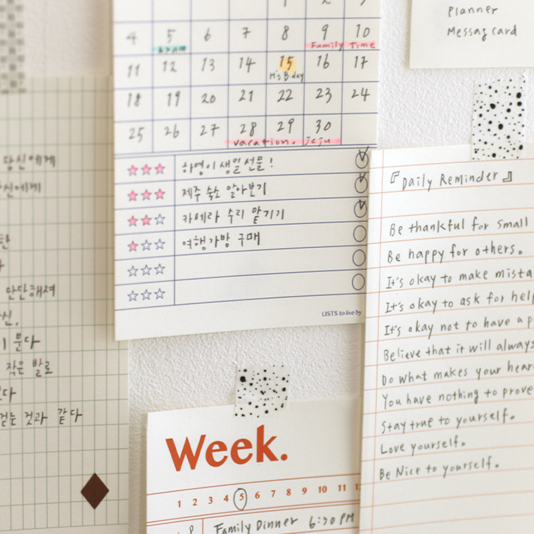 Paperian Lists To Live by 'Day' Memo Pad