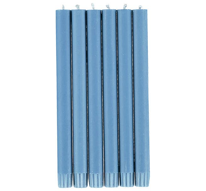 Medici Blue Dinner Candles - Pack of 25