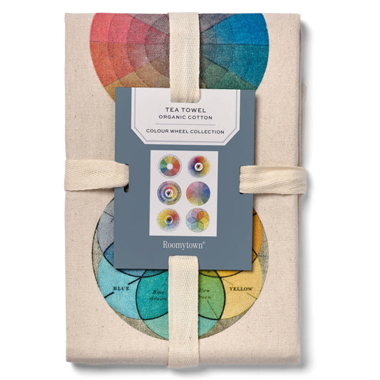Colour Wheel Collection - Organic Cotton Tea Towel
