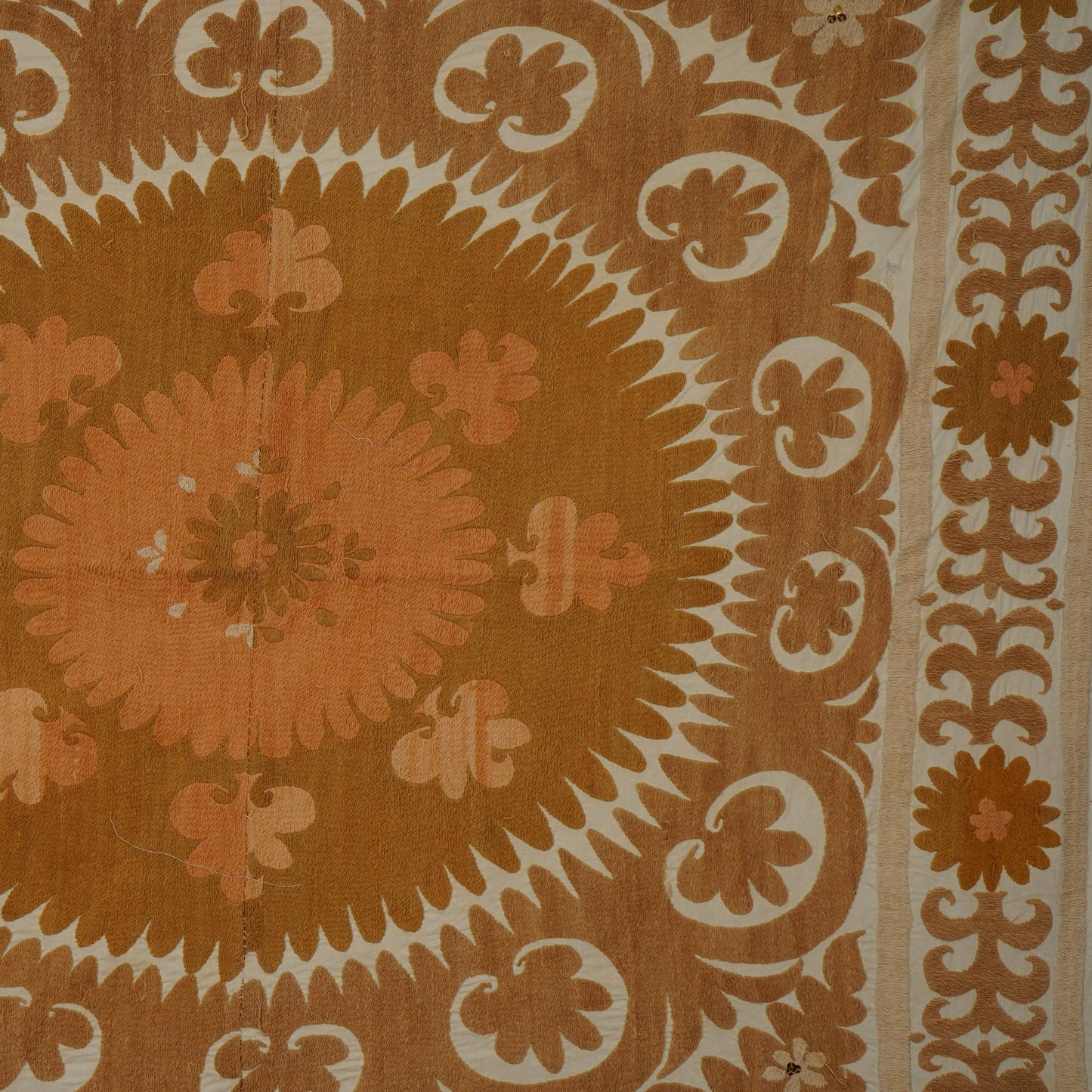 Handmade Vintage Suzani Throw