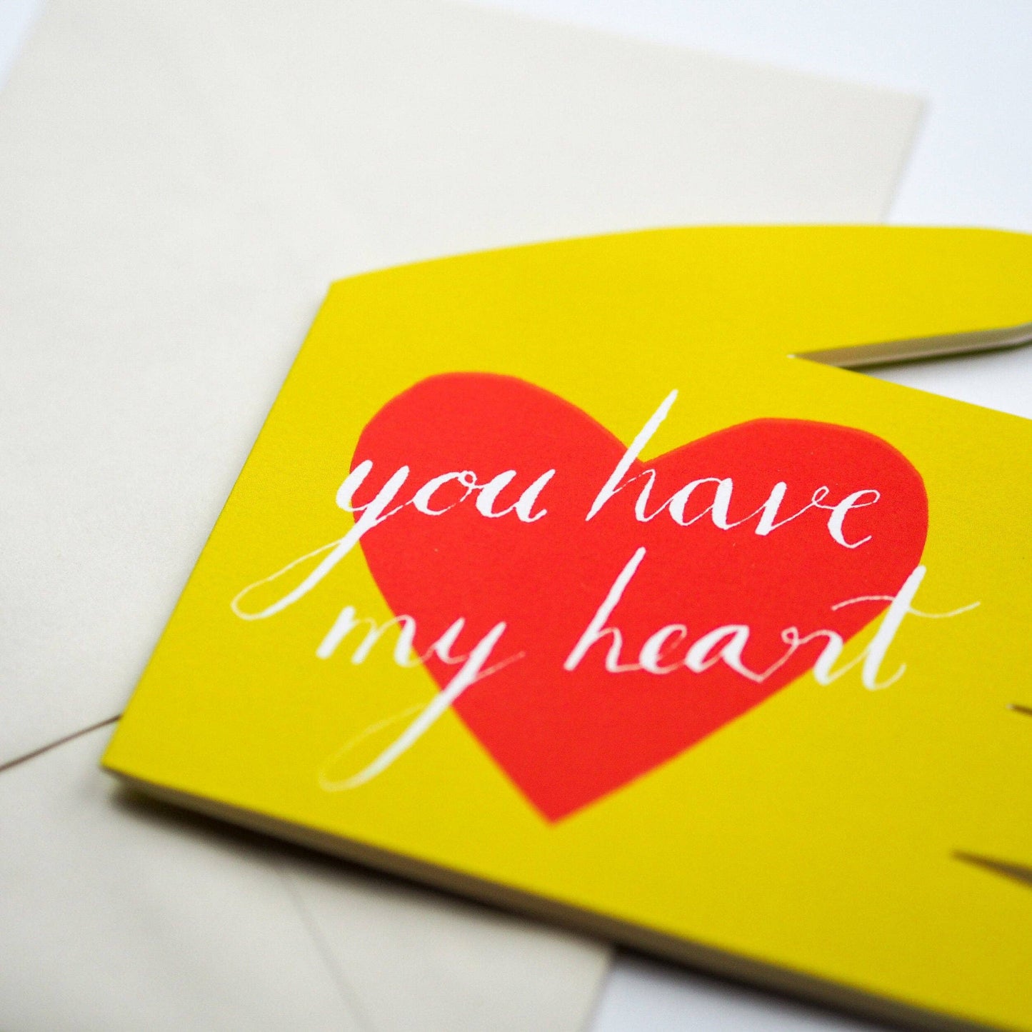 'You Have My Heart' Greeting Card
