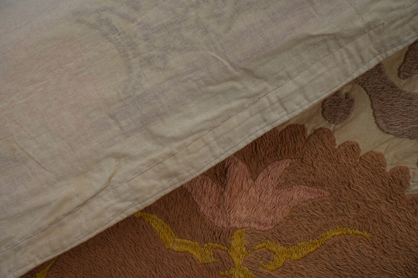 Handmade Vintage Suzani Throw